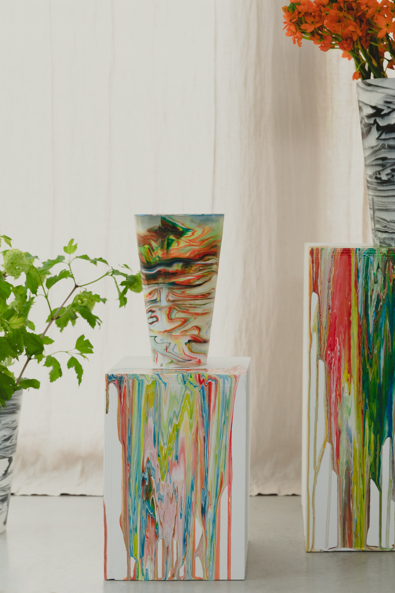 VASE CONIC M COLOURFUL