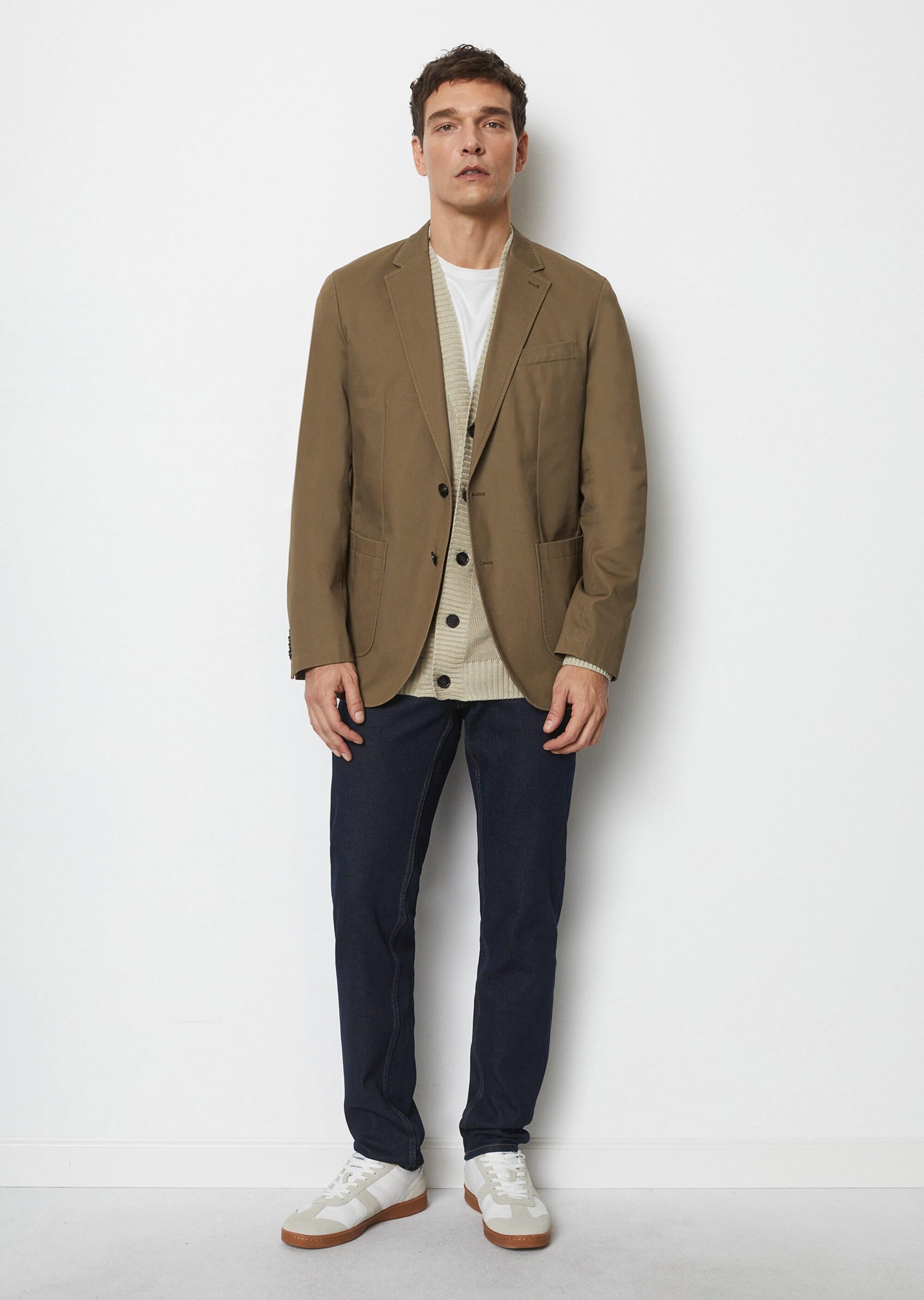 Sakko shaped aus Organic-Cotton-Twill