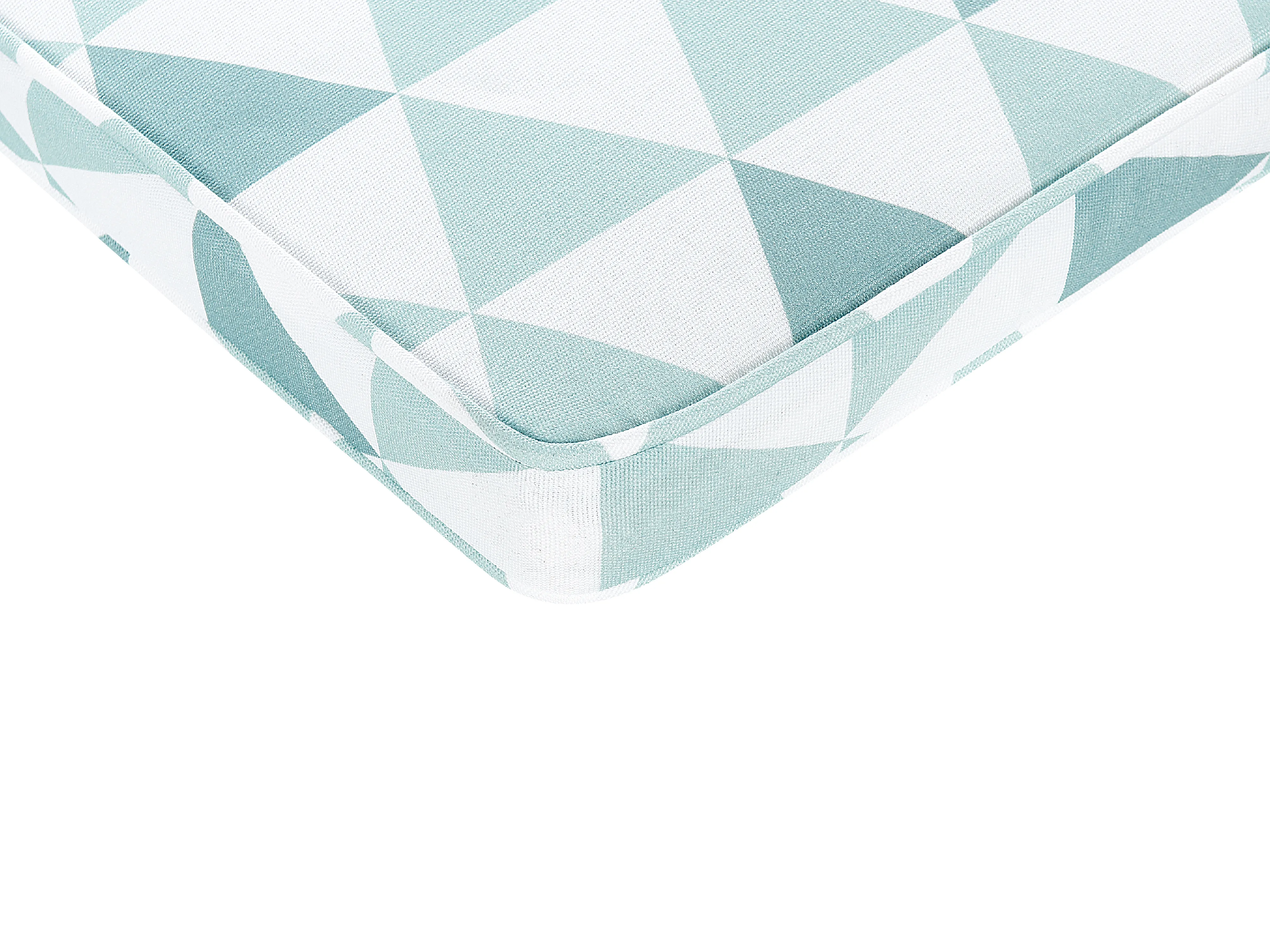 Set van 6 tuinzitkussens TOLVE 39 x 31 cm Lichtblauw