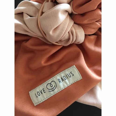 La petite écharpe sans nœud nude/caramel - LOVE RADIUS