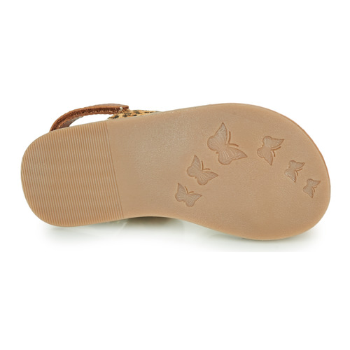 Kickers - DYACROSS - Doré / Leopard