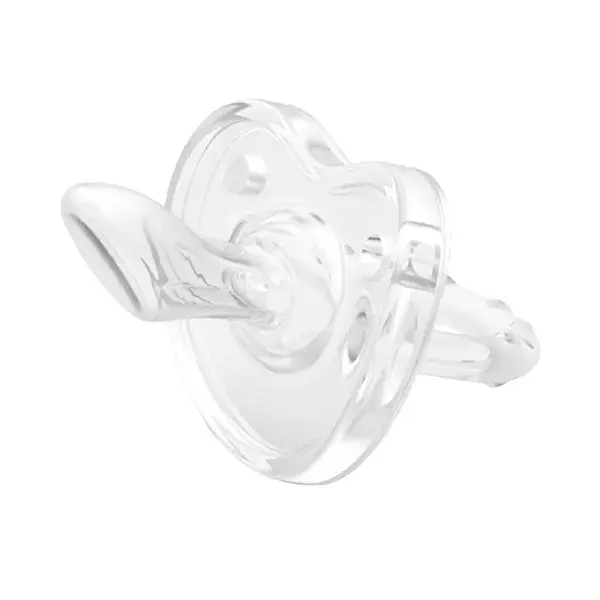 Chupeta de silicone dBb Remond com capa +3m transparente