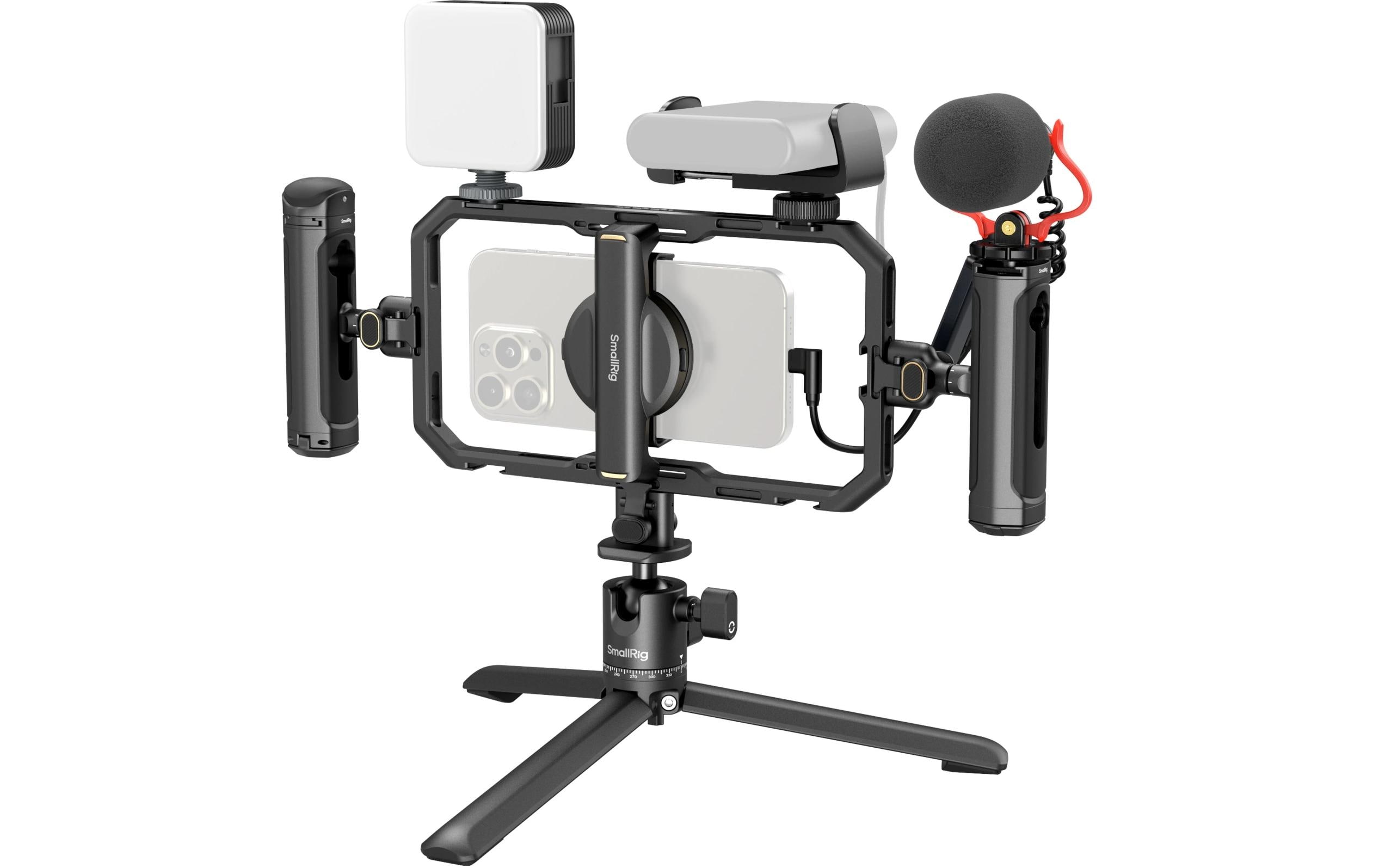 All-in-One-Videokit für Smartphone-Entwickler Pro Edition<br>Eine professionelle Komplettlösung für Videoaufnahmen mit Mobiltelefonen