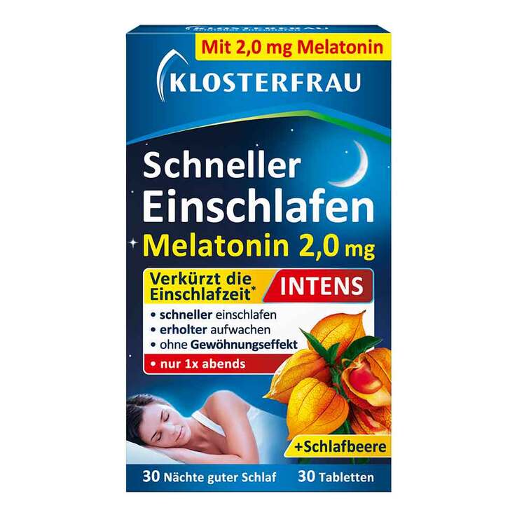 Klosterfrau Schneller Einschlafen Tabletten, 30 St
