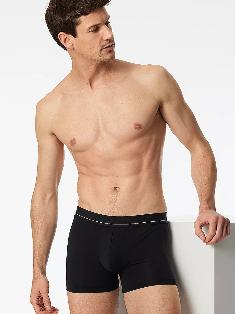 SCHIESSER Pants schwarz schwarz