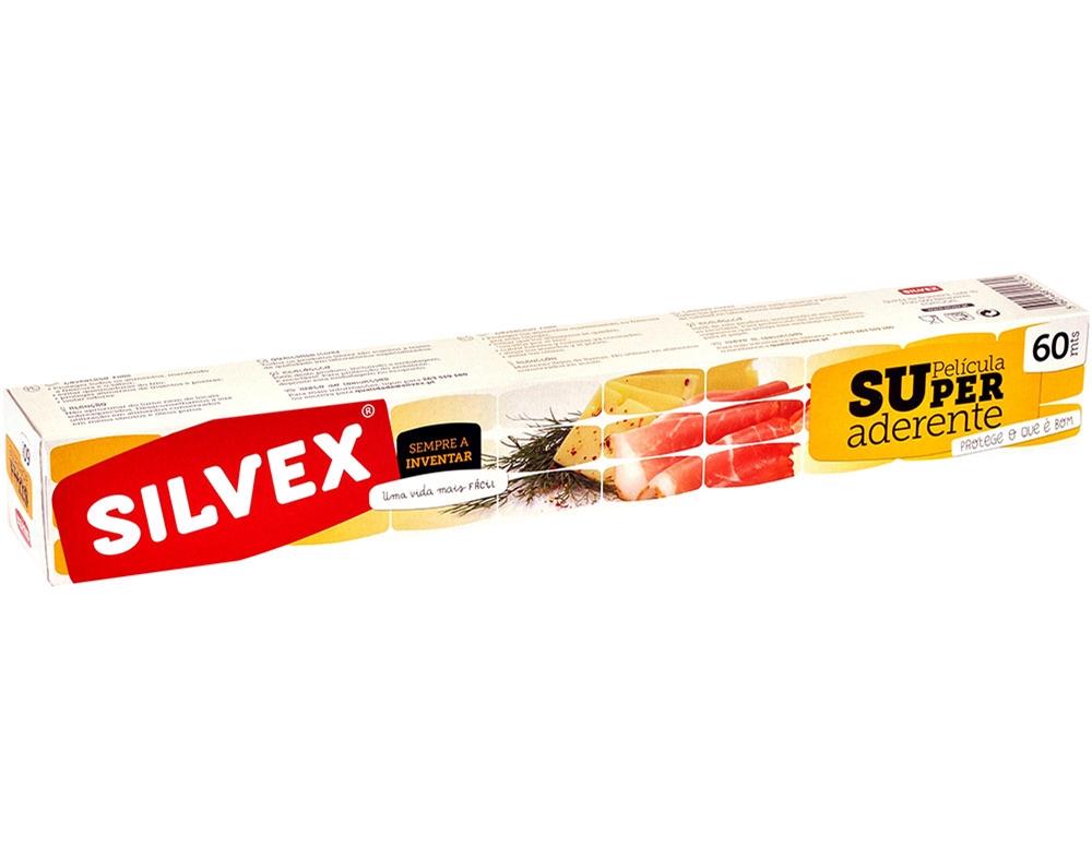 PELÍCULA SILVEX ADERENTE PVC 30CM 60M