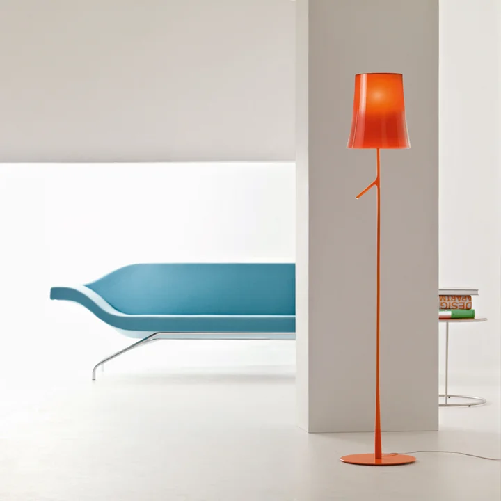Foscarini - Birdie Stehleuchte ohne Touch-Dimmer, weiss