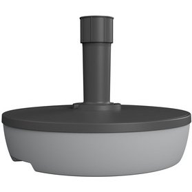 Pied de parasol, plastique, rond, 495 mm, bicolore