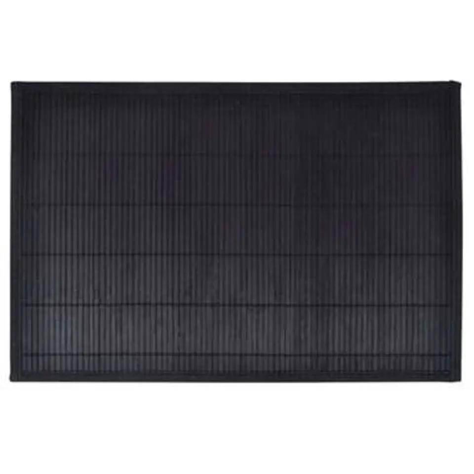 vidaXL - Placemat - Zwart - Bamboe