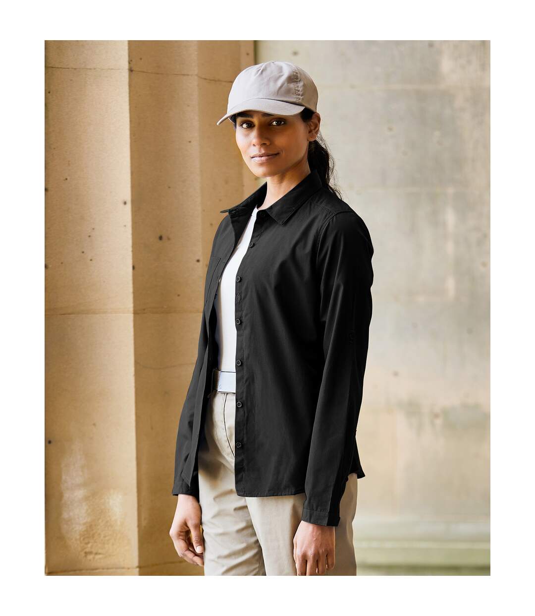 Craghoppers - Chemisier EXPERT KIWI - Femme (Noir) - UTRW8133