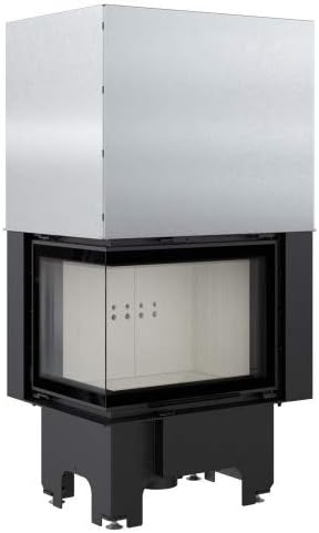 Kratki Kamineinsatz VNL 610/430 links Hebetür 9 kW Kamin Kaminofen Heizeinsatz