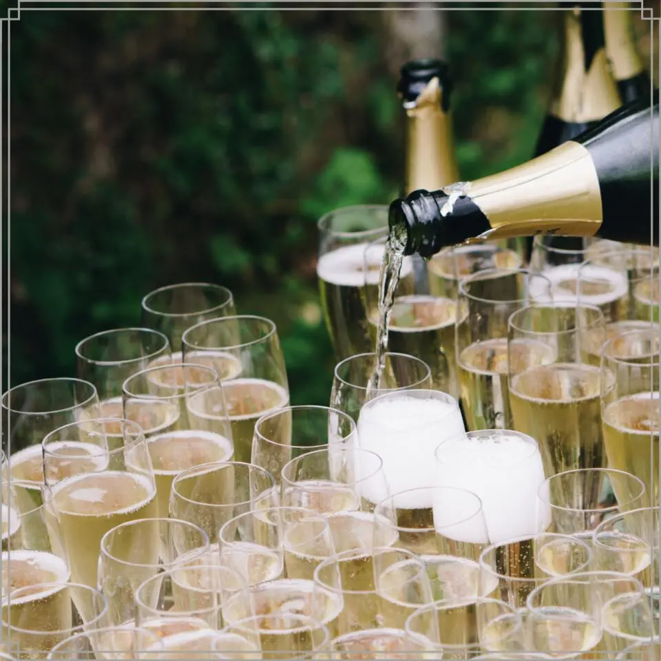 OTIX Kunststof Champagne Glazen Herbruikbaar 12 stuks 150ml Transparant