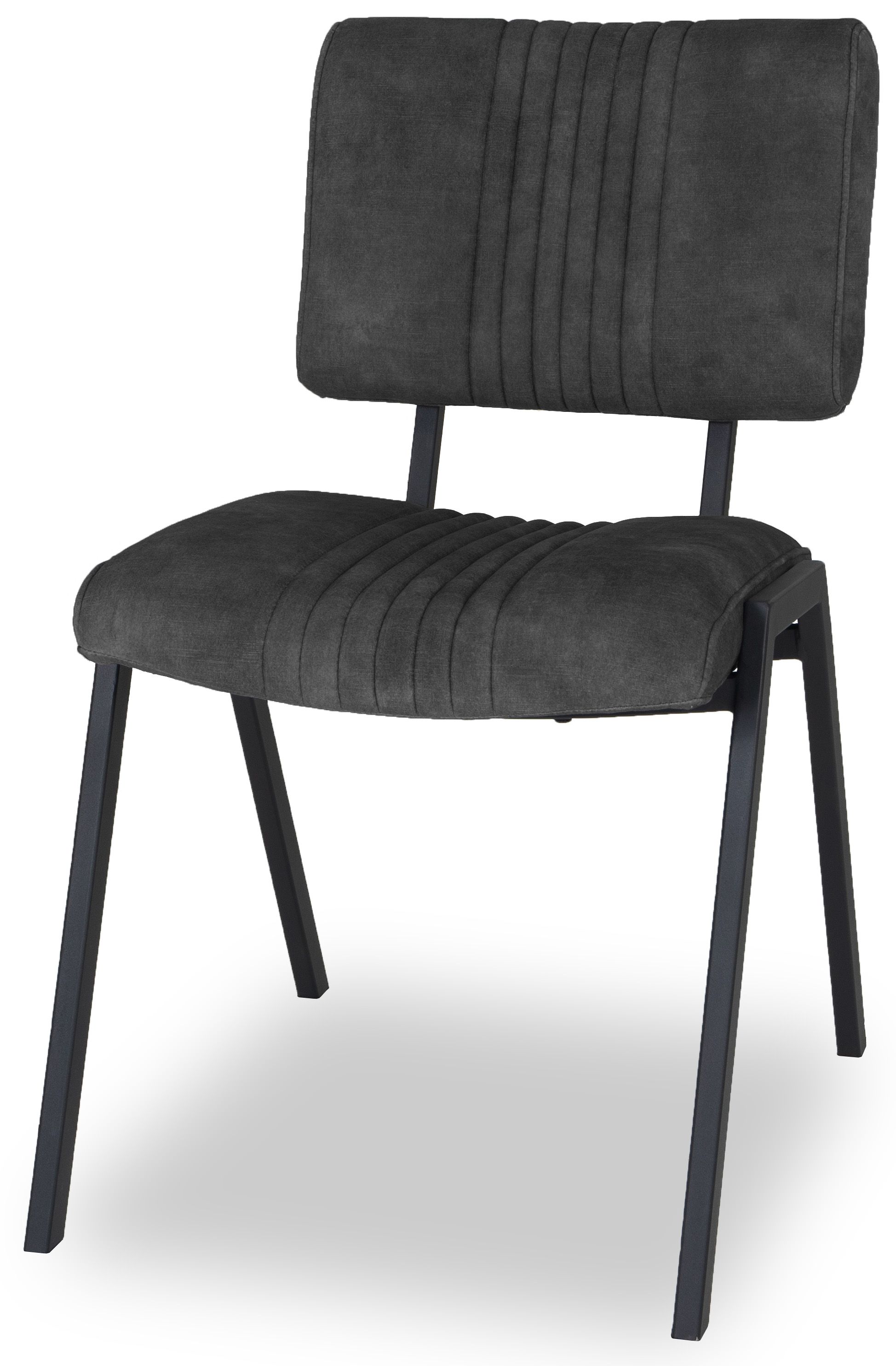 Eetkamerstoel - Antraciet Frenkie B51 x D67 x H86 cm