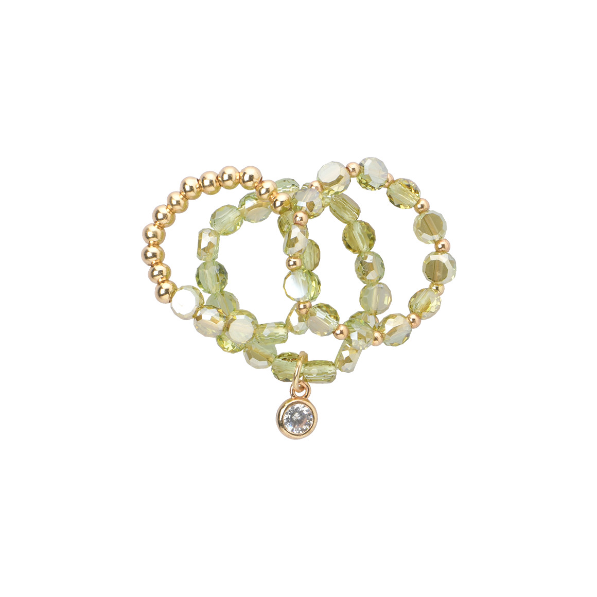Gina Benotti 3 Damen Ringe im Set helloliv