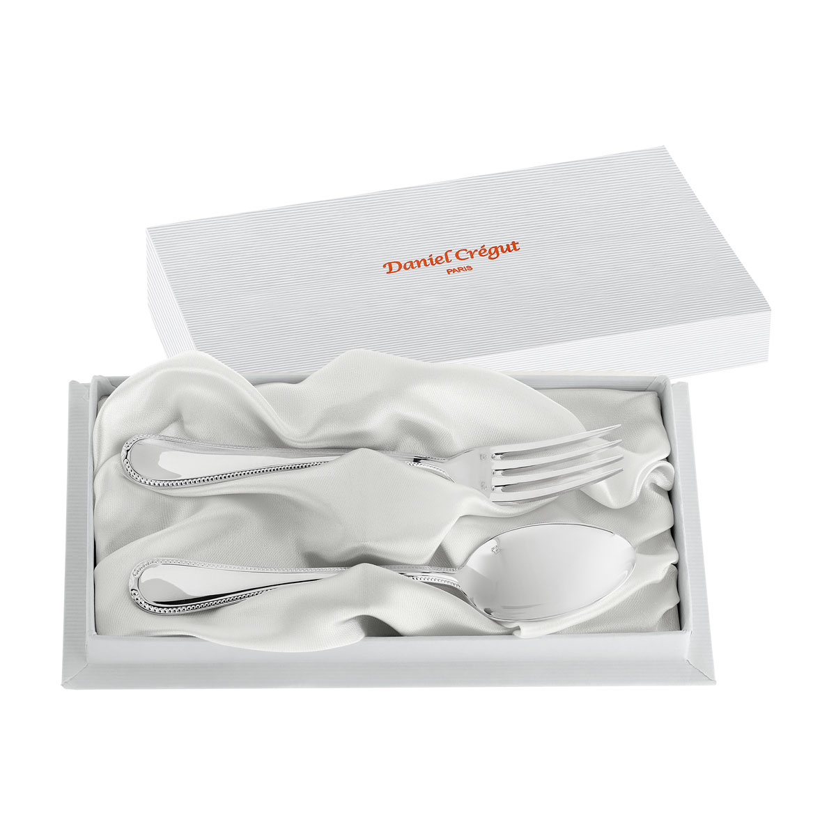 Coffret couverts bébé 2 pièces métal