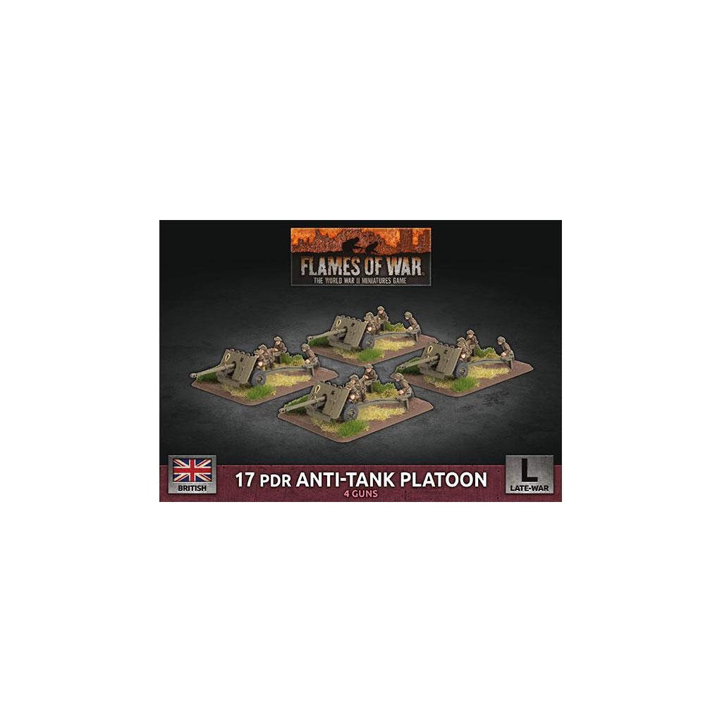 Flames of War - 17 Pdr Anti-Tank Platoon
