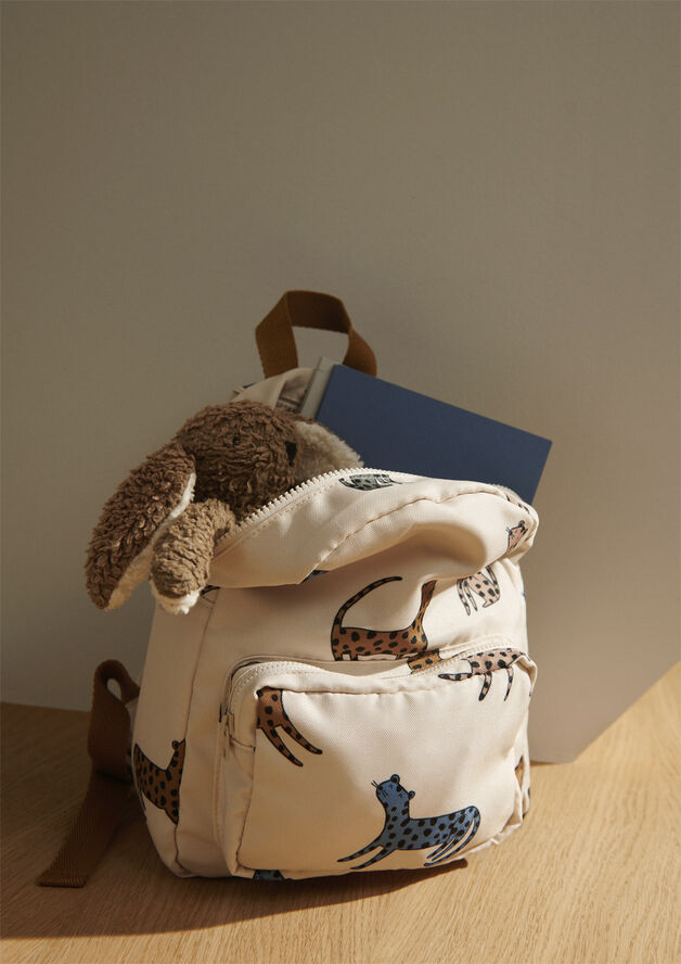 Liewood Allan backpack Leopard multi mix
