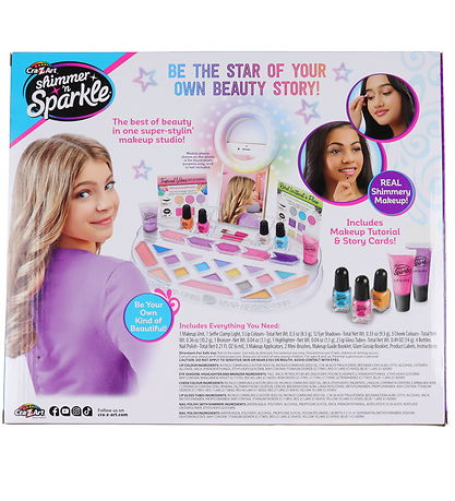 Shimmer N Sparkle Make-up-Set m. Licht