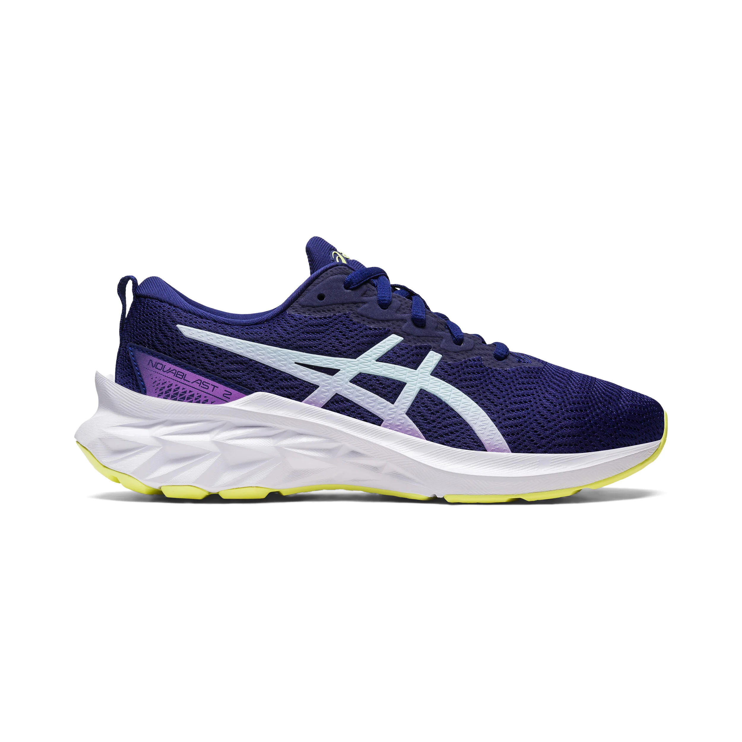ASICS Novablast 2 GS Chaussure De Running Sans Stabilisateurs Enfants - Bleu Foncé , Turquoise