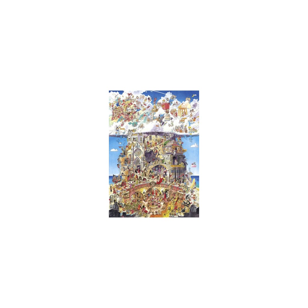Puzzle - Heaven and Hell de Hugo Prades - 1500 Pièces