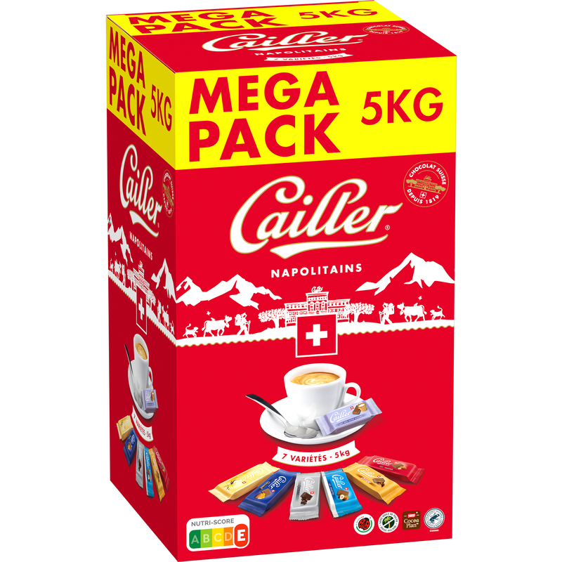Cailler Napolitains, assortiert, 5000 g