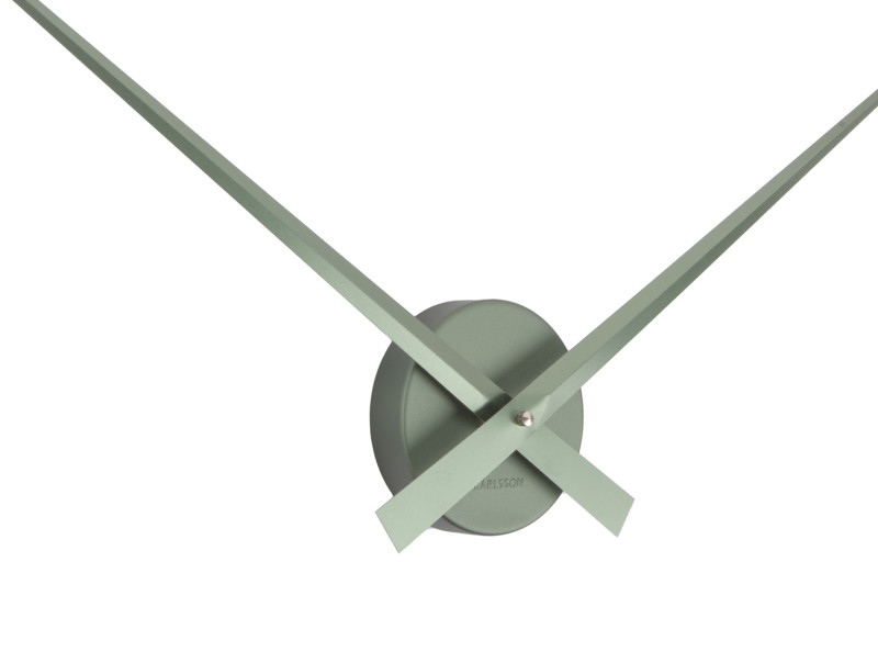 Wall Clock Little Big Time Metallic KA5516DG Metallic jungle green
