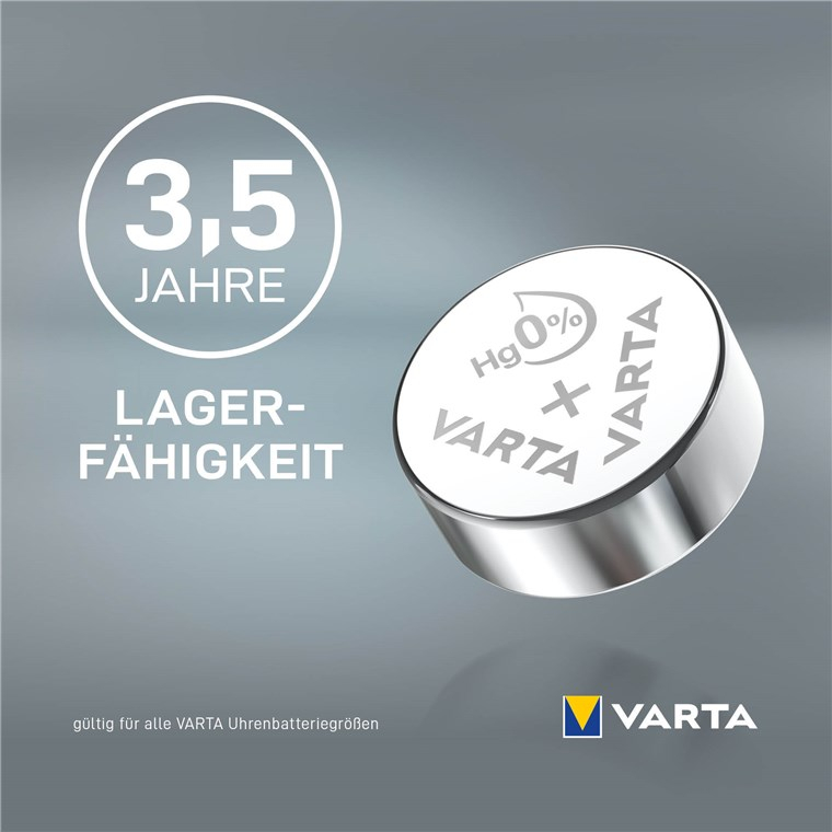 1.55 Volt Silberoxid Batterie Knopfzelle V321 / SR616SW / SR65