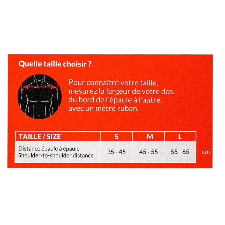 Soin Epaule épaulière chaleur 45-55cm taille M
