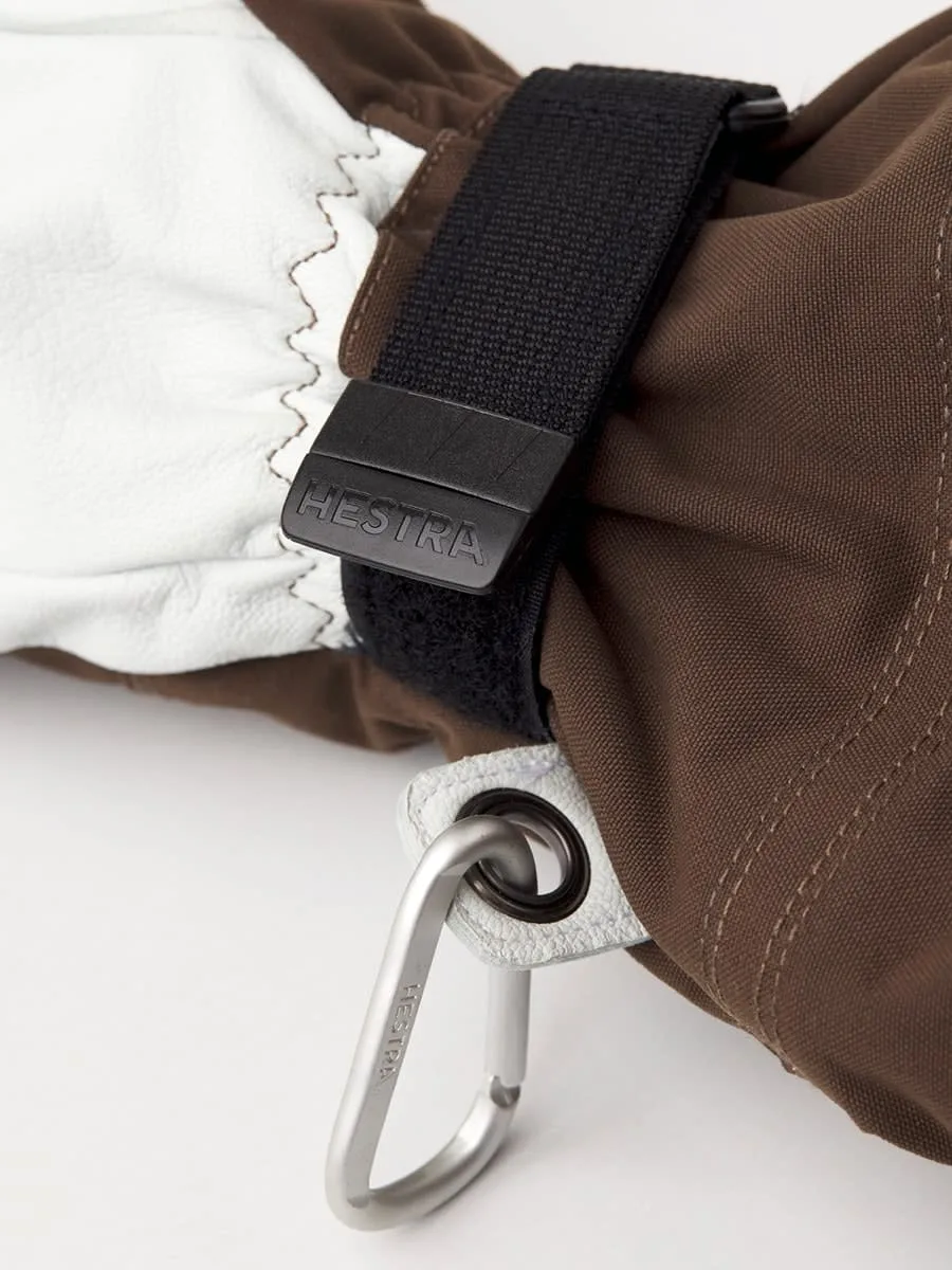 Hestra Army Leather Heli Ski Espresso