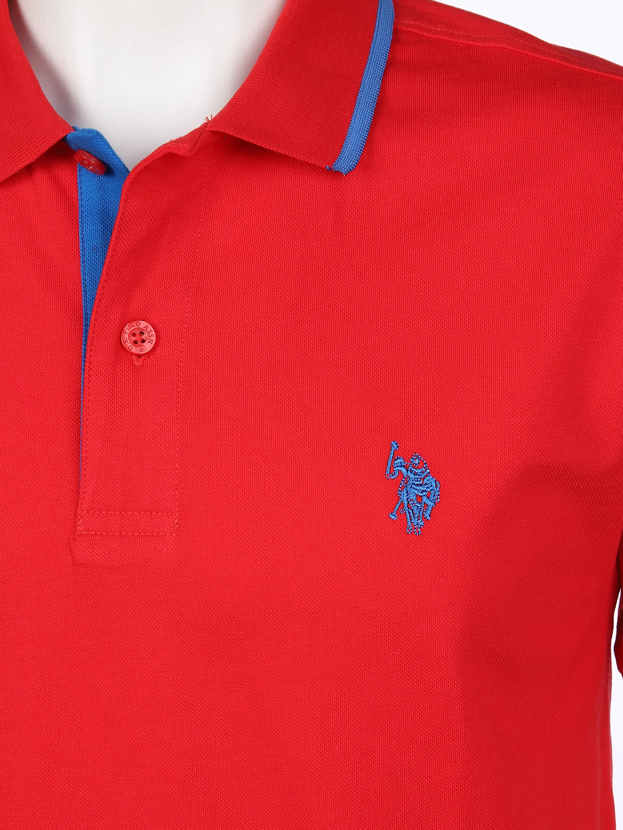 Herren Poloshirt mit Stickerei