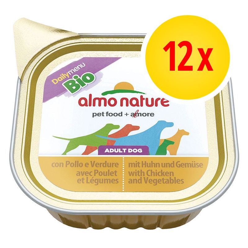 Almo Nature Daily Menu Bio 12 x 100 g à prix discount sur bitiba.fr