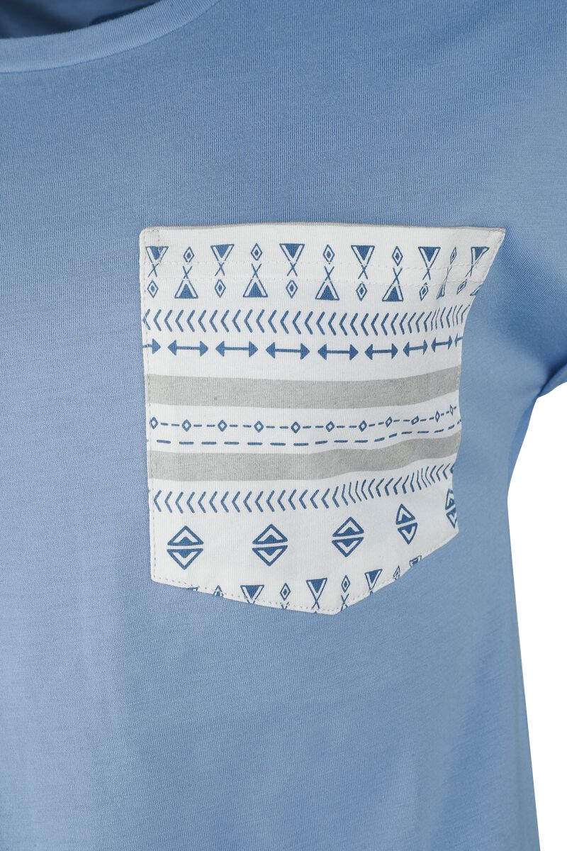 T-shirt poche poitrine et imprimé | RED by EMP T-Shirt Manches courtes