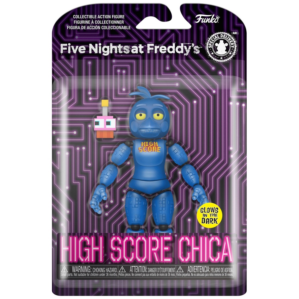 Five Nights at Freddy's High Score Chica - Blue Glow