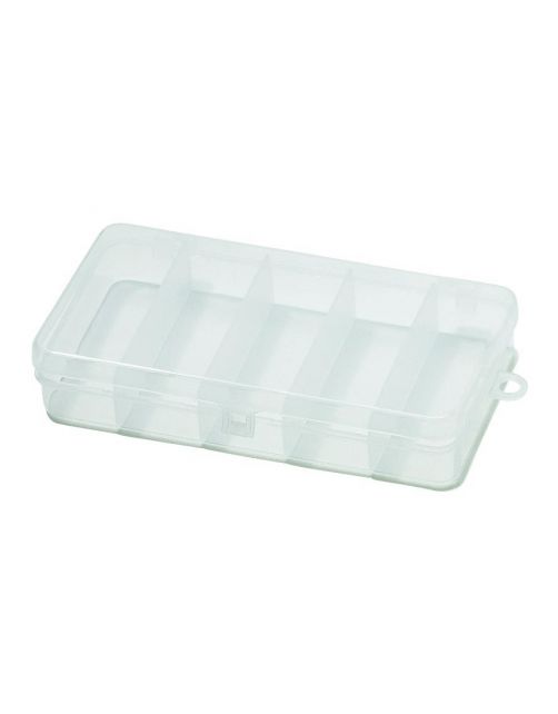 Albatros Wormproof Tackle Box 5-Vaks - Opbergdozen - 16.5x9.5x2.5 cm 5 Vaks