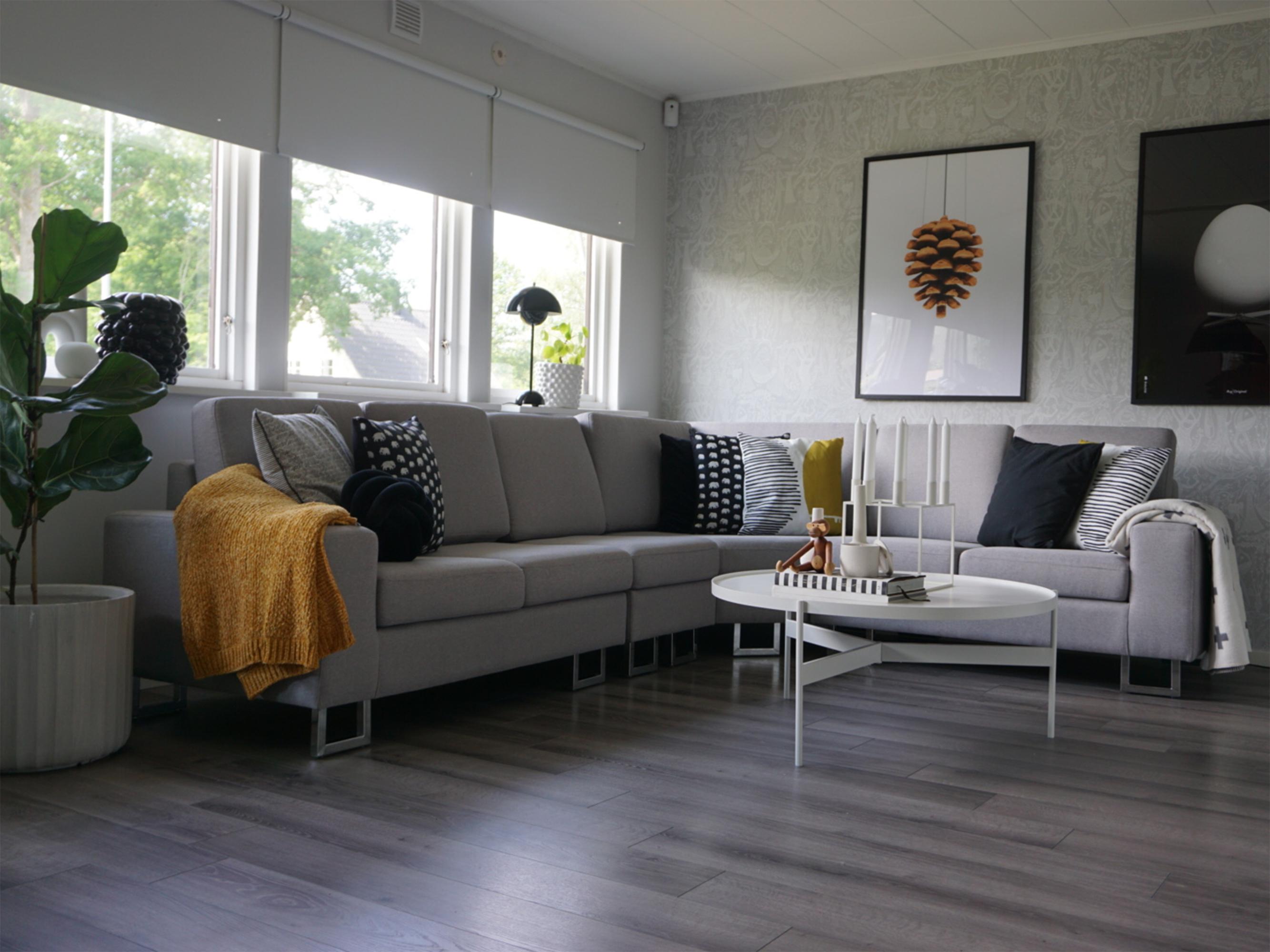 Plaid ELOVA 150 x 200 cm Mosterdgeel