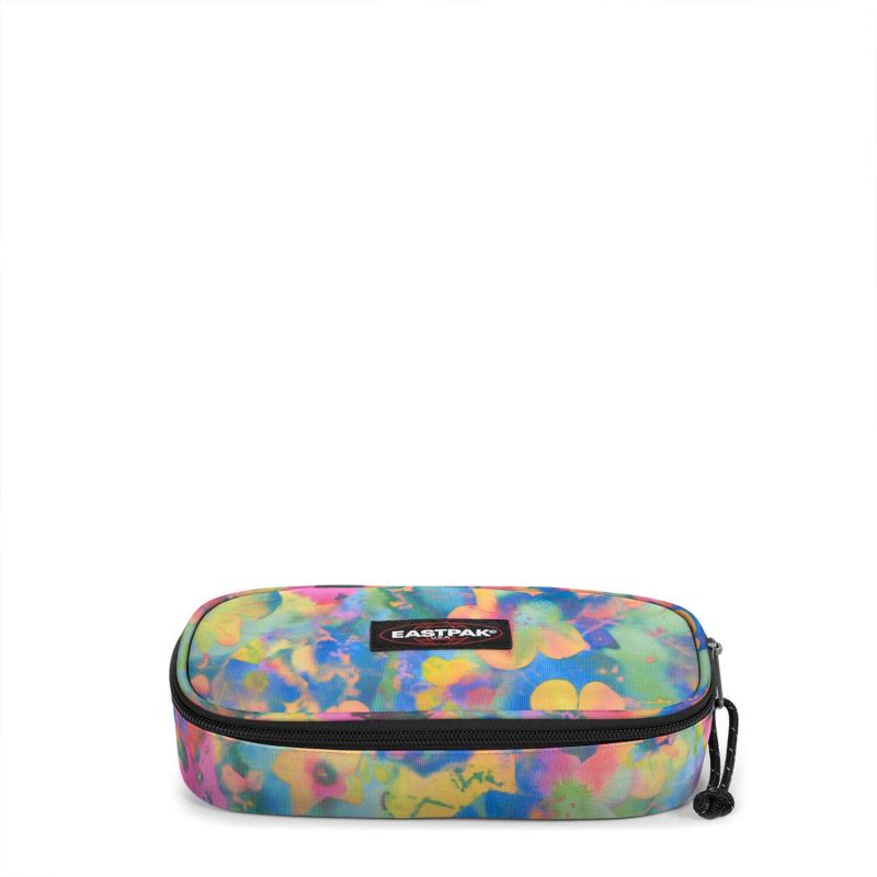 Trousse scolaire Oval Single 22 cm Flower Blur Mix