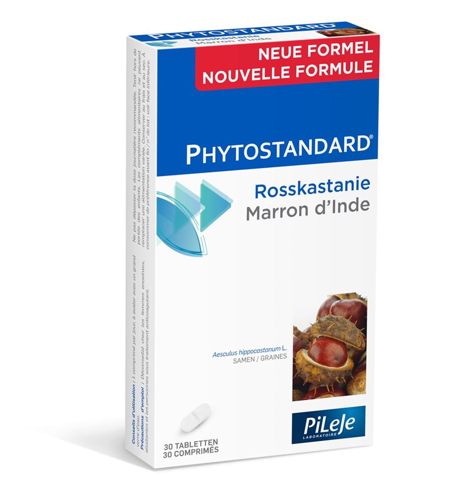 PHYTOSTANDARD Rosskastanie<br>30 Stück, Blister, Tablette