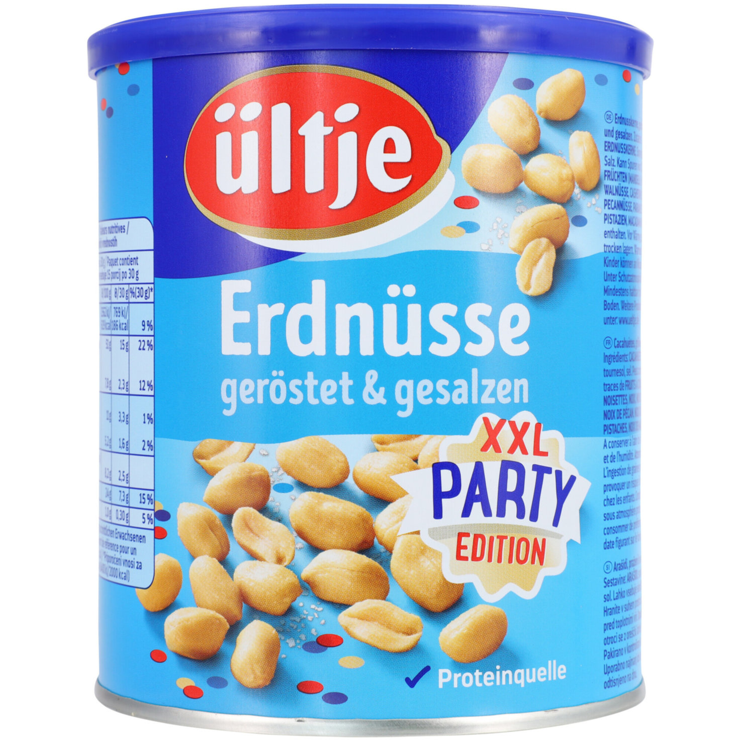 ültje Erdnüsse geröstet und gesalzen Dose