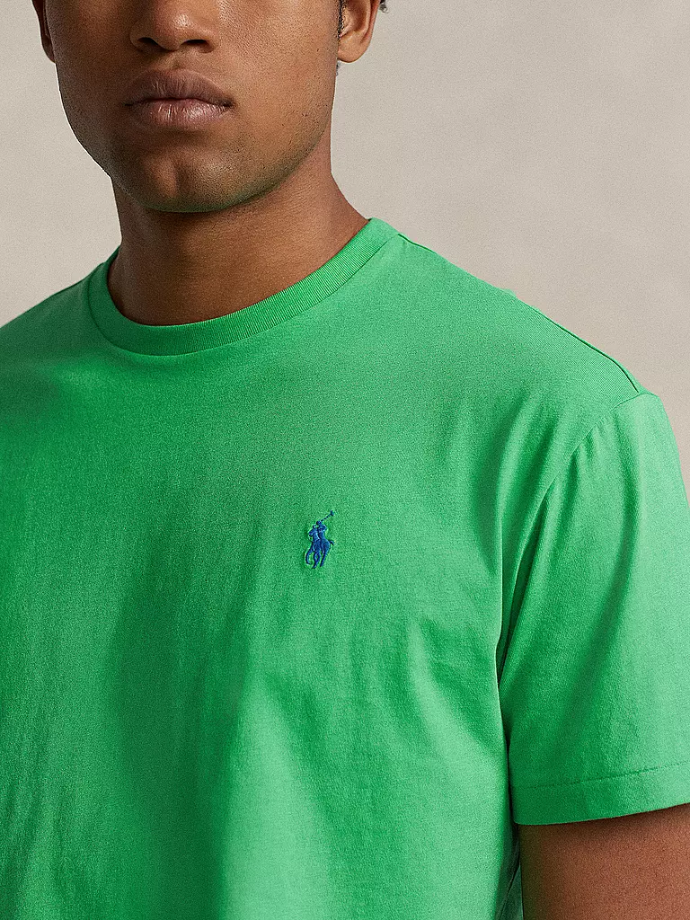 POLO RALPH LAUREN T-Shirt Custom Slim Fit grün
