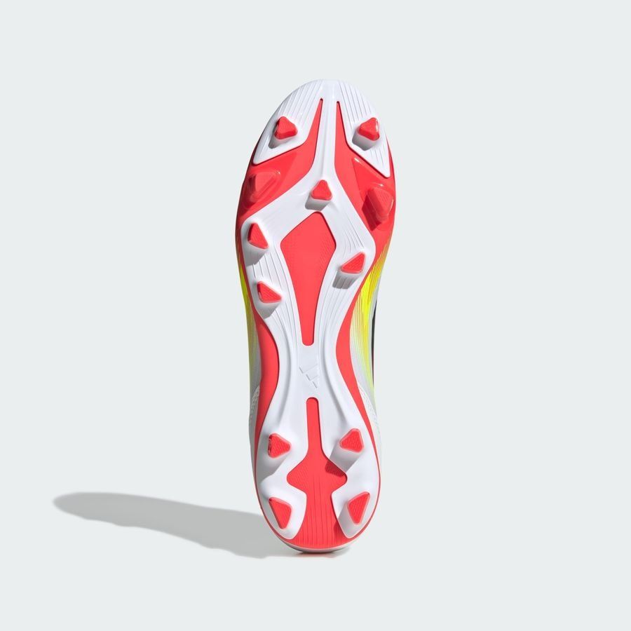 adidas F50 Club FxG Pure Victory - Blanc/Noir/Jaune
