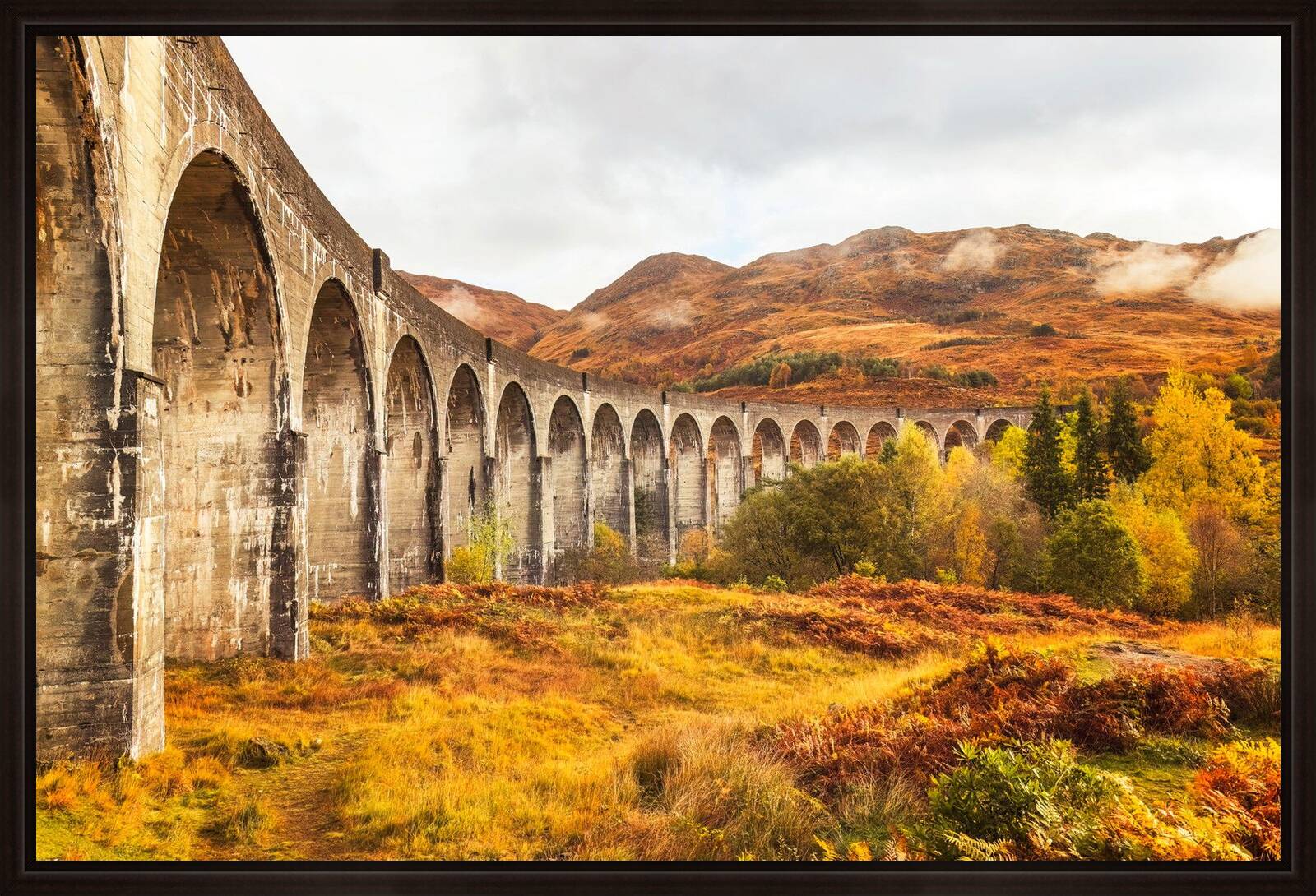 Glenfinnan Viaduct by Sven Fennema - Limited Edition. Edition of: 150. Signed.