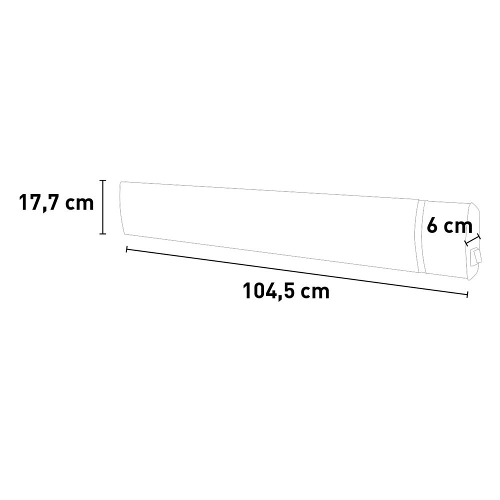 Radiateur infrarouge en ceramique sined 1500w black heat 1500