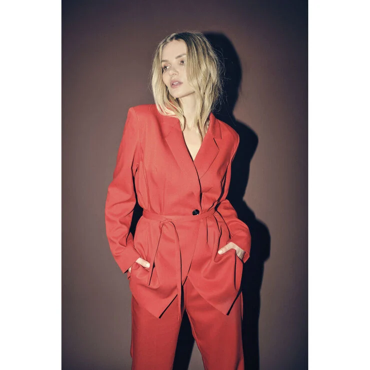 A-VIEW Kelly blazer Red