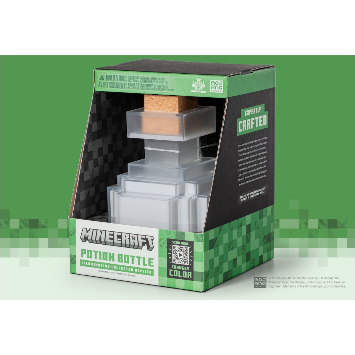Minecraft Potion Bottle dekorativt lys