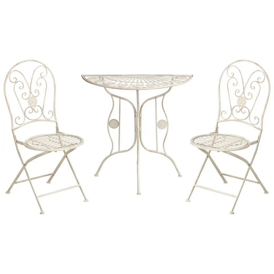 COGGIA - Bistroset - Lichtbeige - IJzer