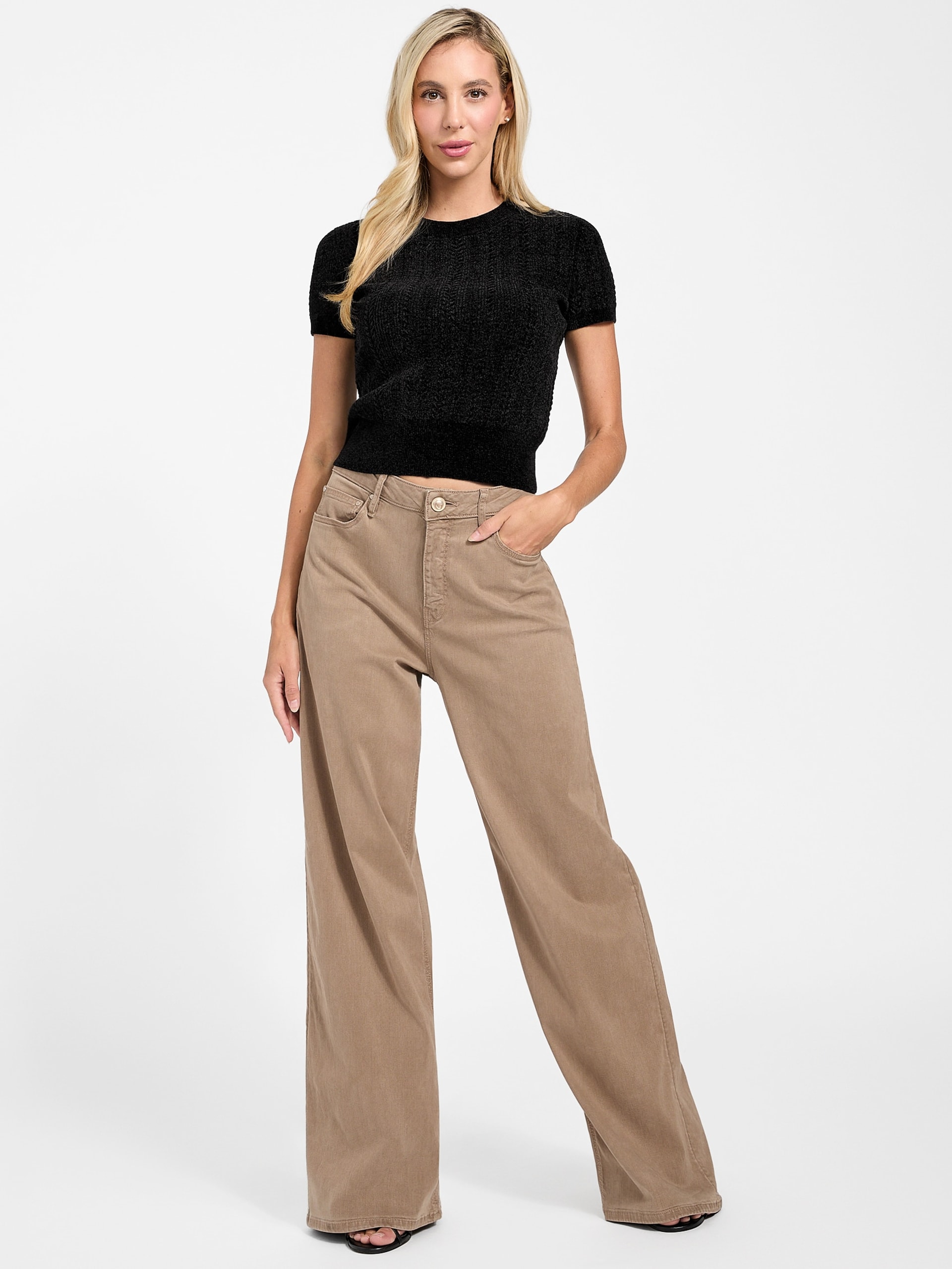 Blusa de malha de chenille Eco Marcie