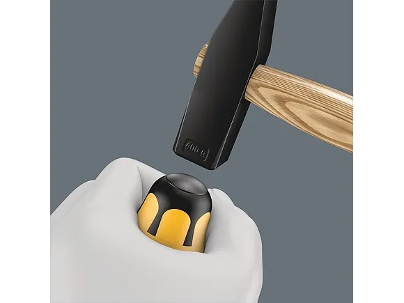Wera 05018264001, 20,5 cm, Sort/gul
