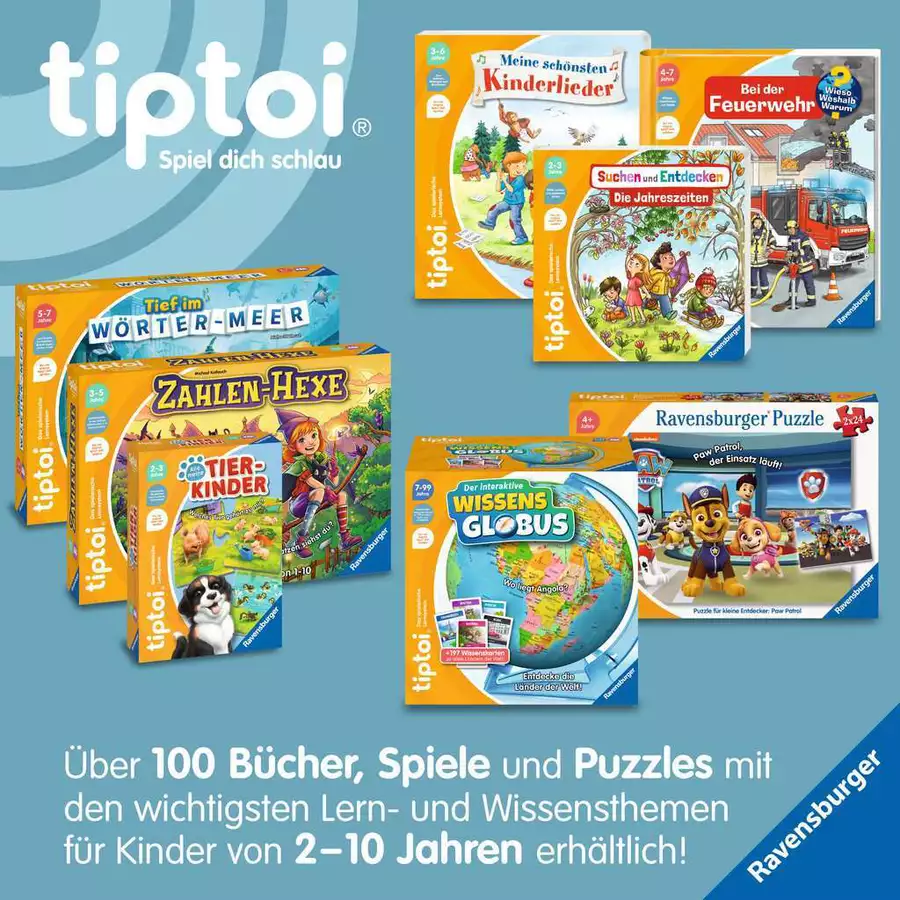 Ravensburger tiptoi® Tief im Wörter-Meer bunt