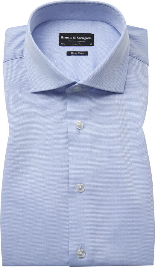 Bruun & Stengade BS Bredsoe Modern Fit Shirt Light blue