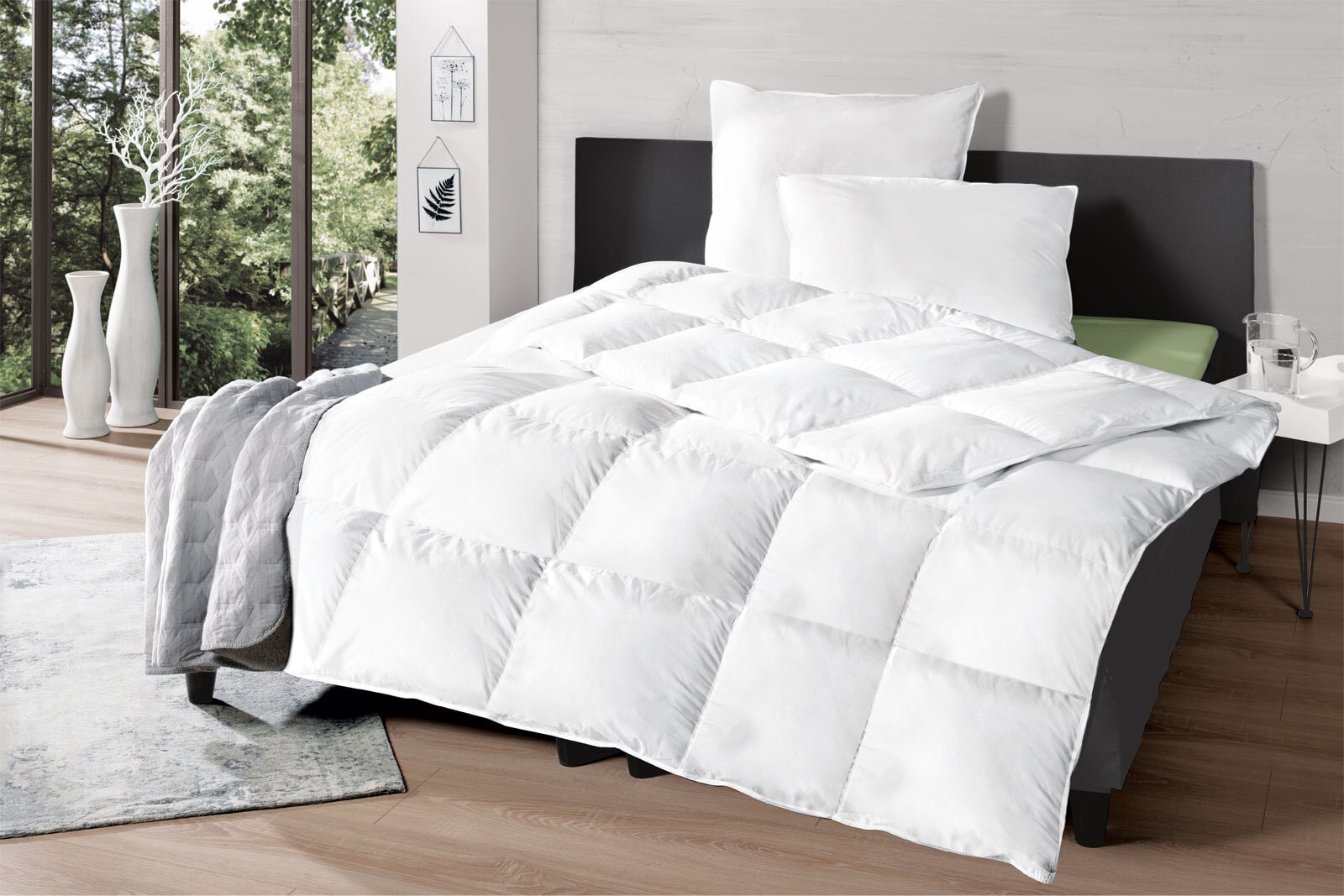Kopfkissen Luxus Prinzess 80 x 80 cm